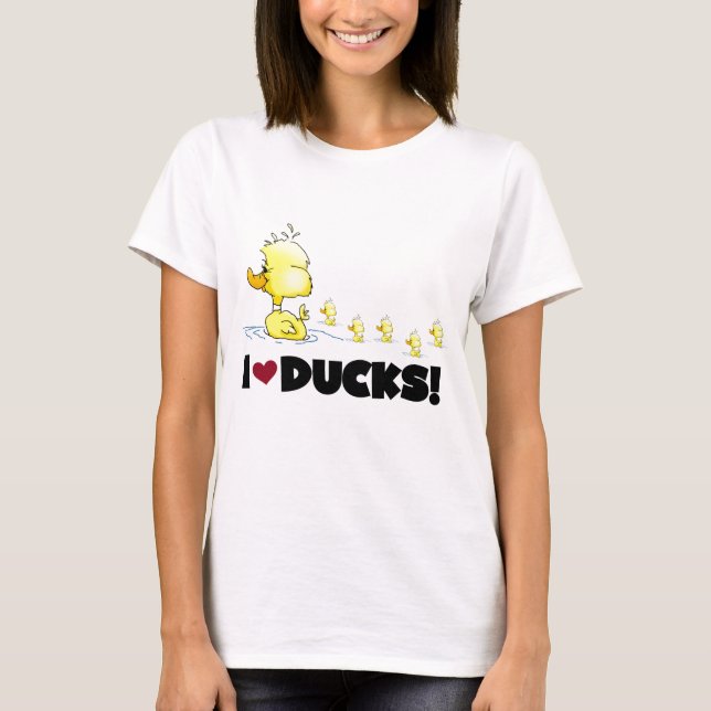 I duckt Liebe T-Shirts und Geschenke (Vorderseite)