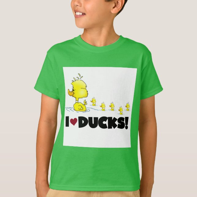 I duckt Liebe T-Shirts und Geschenke (Vorderseite)