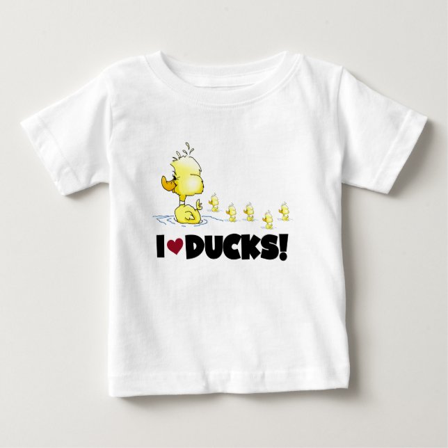 I duckt Liebe T-Shirts und Geschenke (Vorderseite)