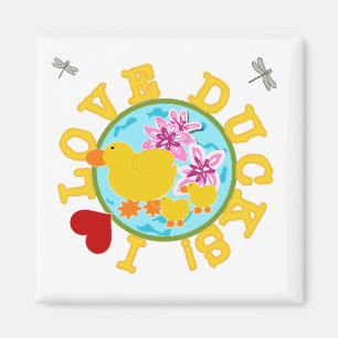 I duckt Liebe T-Shirts und Geschenke Magnet