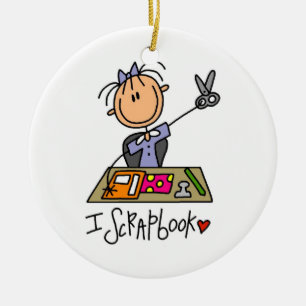 I Einklebebuch Keramikornament