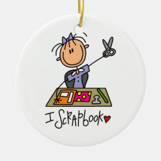 I Einklebebuch Keramikornament