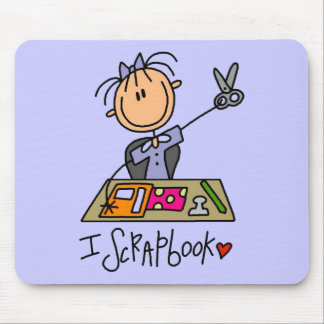 I Einklebebuch-T-Shirts und Geschenke Mousepad