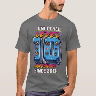I Entsperrte Stufe 10 Phantastisch 2012 Videospiel T-Shirt