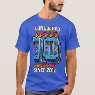 I Entsperrte Stufe 10 Phantastisch 2012 Videospiel T-Shirt