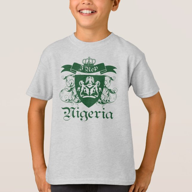 I Entwurf Repräsentanten Naija mit Wappen T-Shirt (Vorderseite)