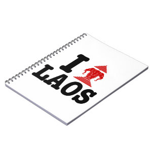 I Erawan (Liebe) Laos Notizblock