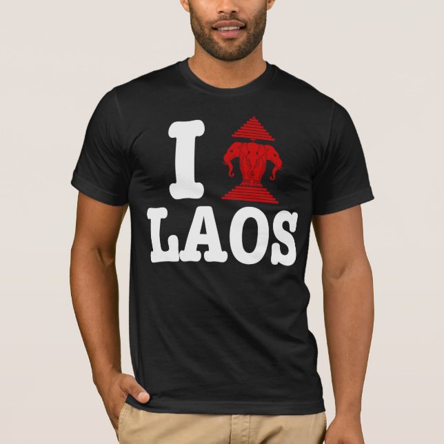I Erawan (Liebe) Laos T-Shirt (Vorderseite)