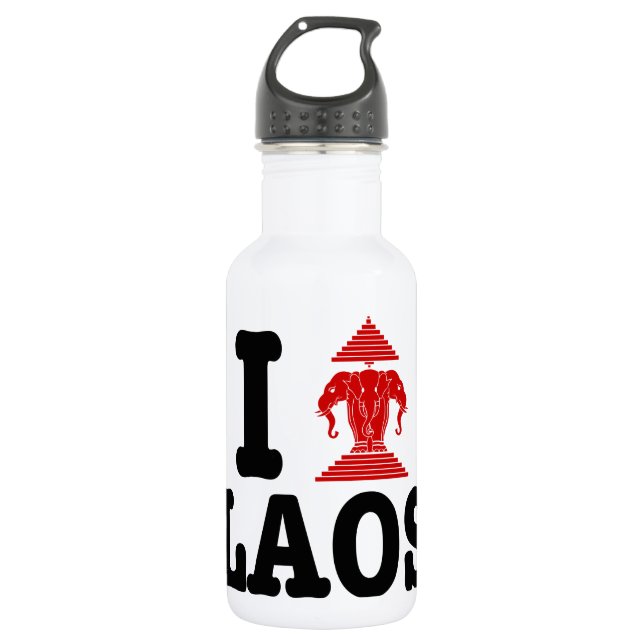 I Erawan (Liebe) Laos Trinkflasche (Vorderseite)