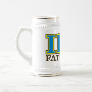 I Eta PU - FATernity Stein/Tasse! Bierglas