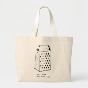 I Feel Grate Jumbo Stoffbeutel