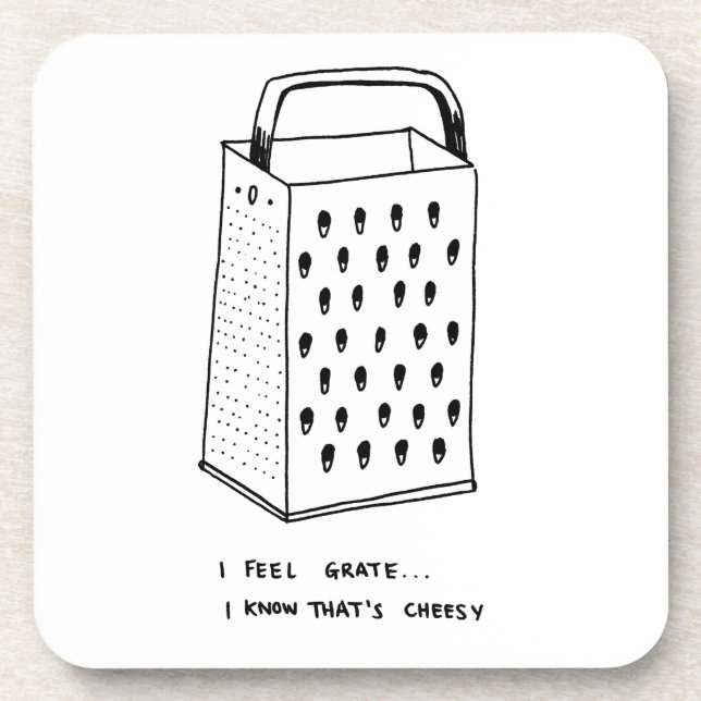 I Feel Grate Untersetzer (Vorderseite)