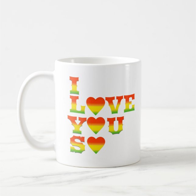 I FEEL LOVE FOR YOU KAFFEETASSE (Links)