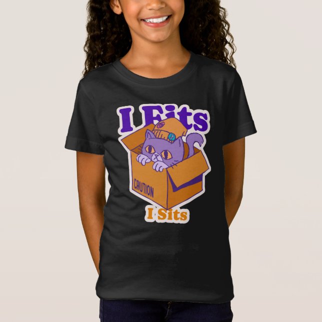 I Fit I Sits T-Shirt (Vorderseite)