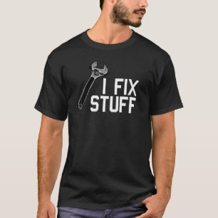 I FIX STUFF - ANPASSBARE WRENZGRAFIK T-Shirt
