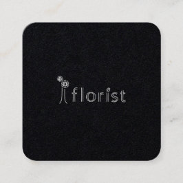 i floristさまショップカード1(角丸) quadratische visitenkarte