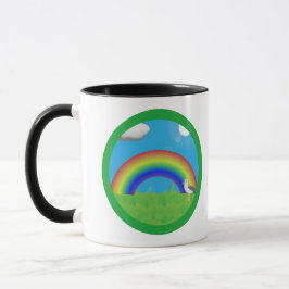 I followed the rainbow for this tasse