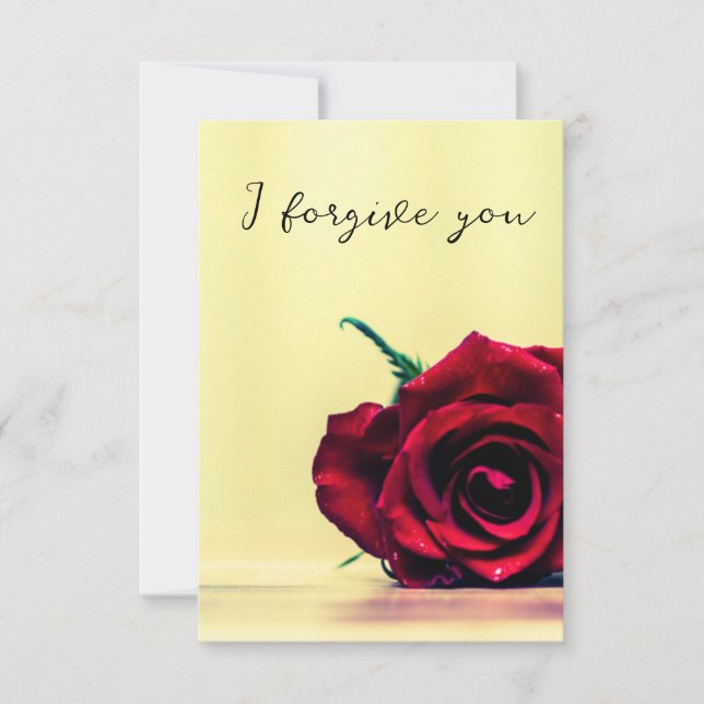 i forgive you sky horse einladung (Vorderseite)