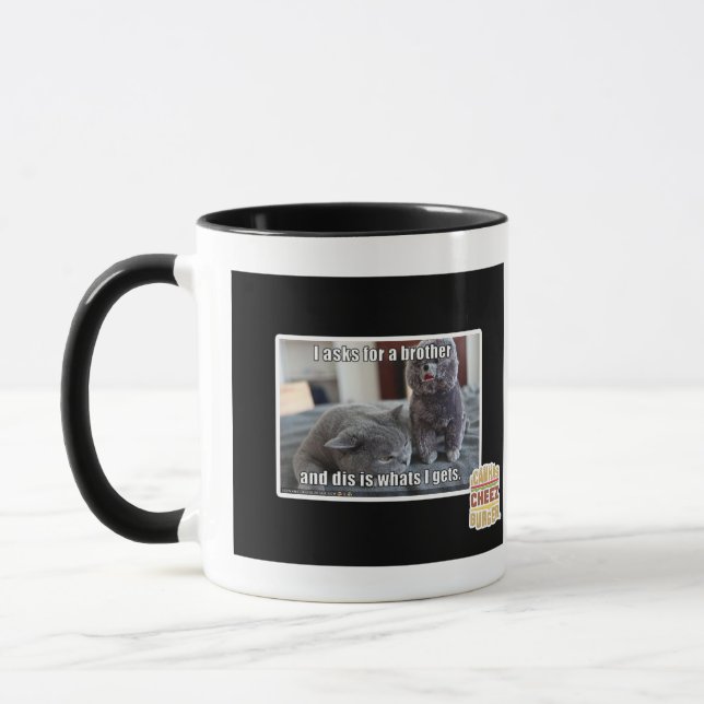 I fragt für einen Bruder Tasse (Links)