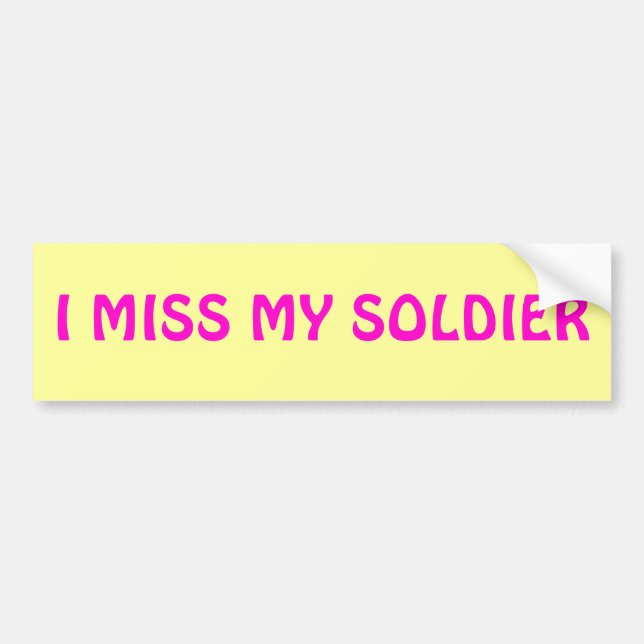 I FRÄULEIN MY SOLDIER AUTOAUFKLEBER (Vorne)