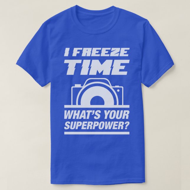 I Freeze Time 1 T-Shirt (Design vorne)