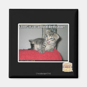 I Furzen in Ihrem gen'ral direkshun Magnet