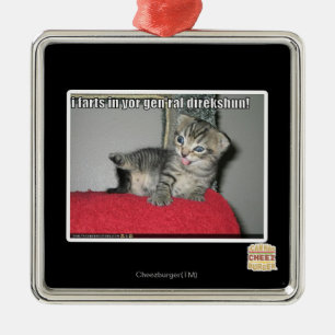 I Furzen in Ihrem gen'ral direkshun Ornament Aus Metall