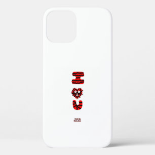 I Fuzzy U Apple iPhone 12 Fall Case-Mate iPhone Hülle