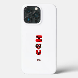 I Fuzzy U Apple iPhone 13 Pro Fall Case-Mate iPhone Hülle