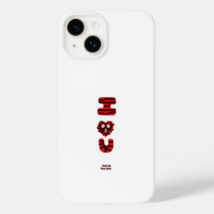 I Fuzzy U Apple iPhone 14 Fall Case-Mate iPhone 14 Hülle