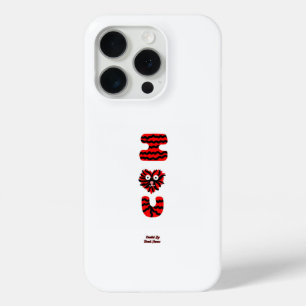 I Fuzzy U Apple iPhone 15 Pro Fall Case-Mate iPhone Hülle