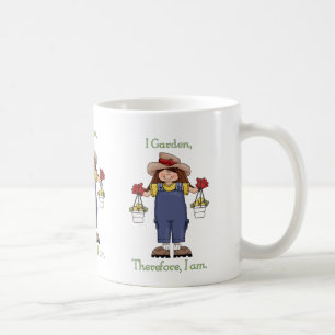 I Garden, darum I Am - Gartenbau T-Shirts und Gesc Kaffeetasse