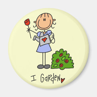 I Garden Tshirts und Geschenke Magnet