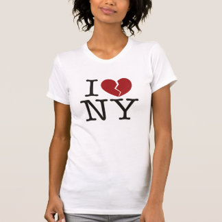 I [gebrochenes Herz] NY T-Shirt