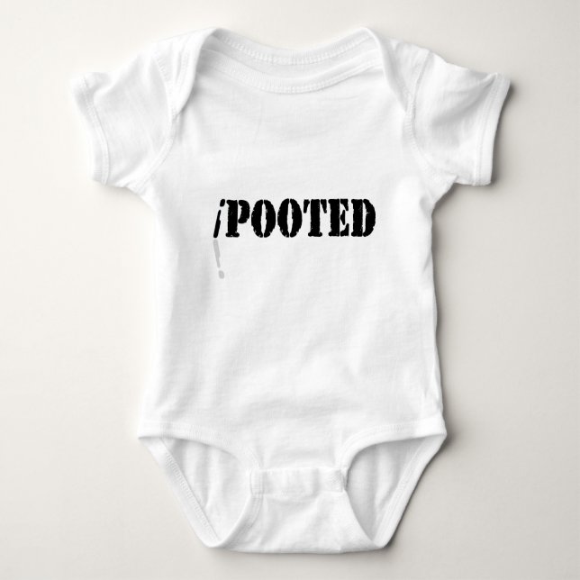 I gepootet baby strampler (Vorderseite)