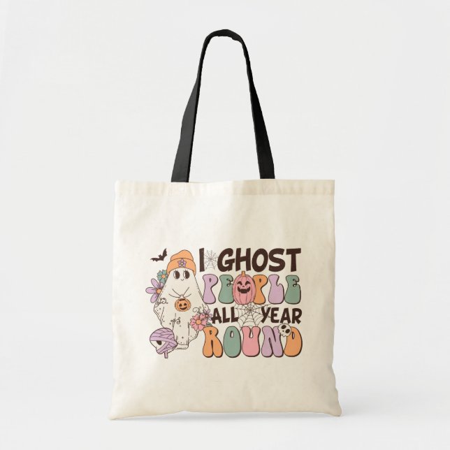 I Ghost People Halloween Tragetasche (Vorne)