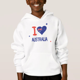 I glücklicher Australien Tag LIEBE-AUSTRALIENS am Hoodie