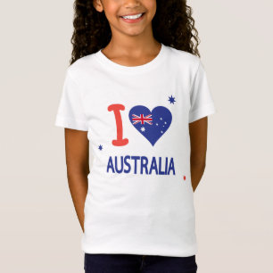 I glücklicher Australien Tag LIEBE-AUSTRALIENS am T-Shirt