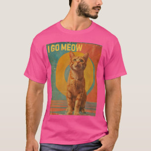 I Go Meow - Funny Cat Singememe Design T-Shirt