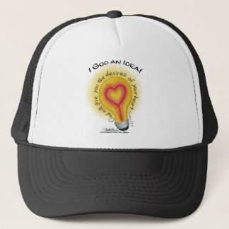 I God an Idea Lightbulb Truckerkappe