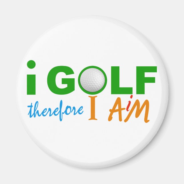 I GOLF-Magnet Magnet (Vorne)
