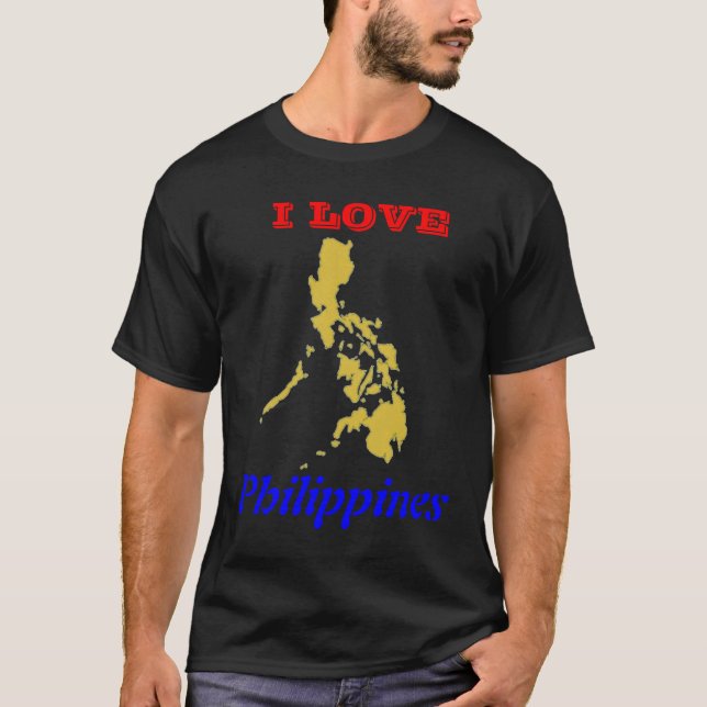 I grundlegender dunkler T - Shirt (Vorderseite)