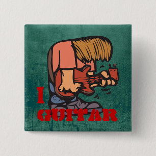 I Guitar - Fun Rock Gitarrist wird verrückt Button