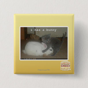 I hat ein Häschen Button