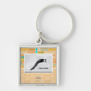 I hat Schnee Schlüsselanhänger