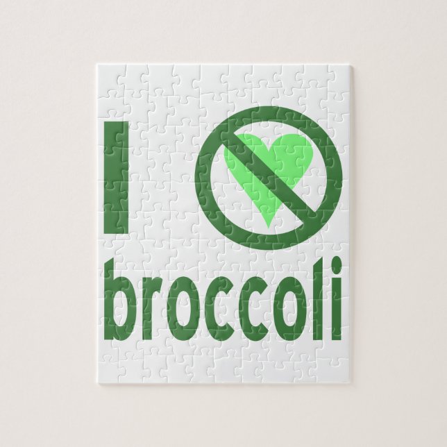 I Hate Broccoli Puzzle (Vertikal)
