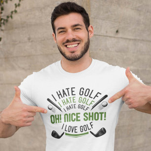 I Hate Golf T-Shirt