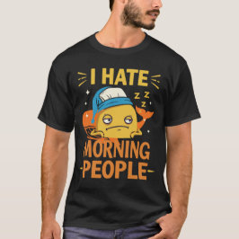 I Hate Morning People T-Shirt - Morgenmuffel