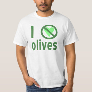 I Hate Olives (Green) Men's T-Shirt
