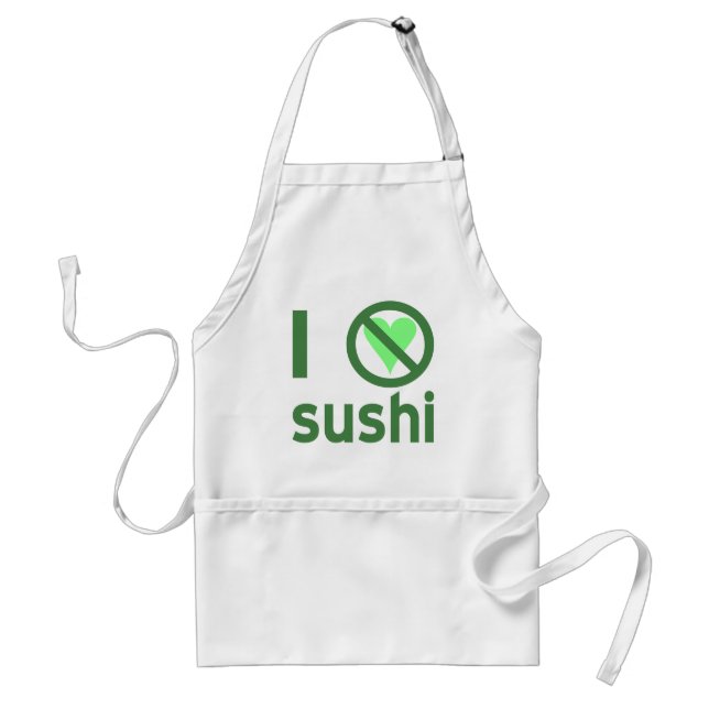 I Hate Sushi Schürze (Vorne)